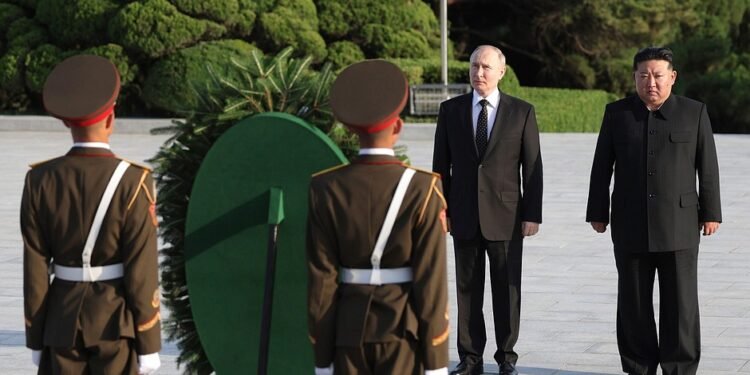 Giro Internacional destaca o encontro de Putin e o líder norte-coreano Giro Internacional destaca o encontro de Putin e o líder norte-coreano