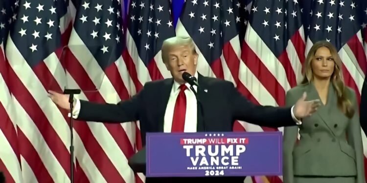 Trump Reeleito nos EUA: Projeções Confirmam Retorno do Republicano à Casa Branca