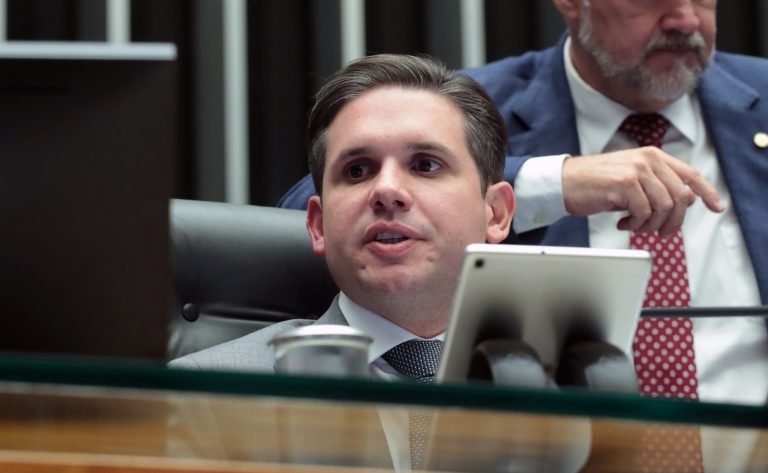 Discussão e votação de propostas legislativas. Presidente da Câmara dos Deputados, Hugo Motta (REPUBLICANOS - PB)