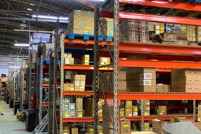 Armazém de produtos importados