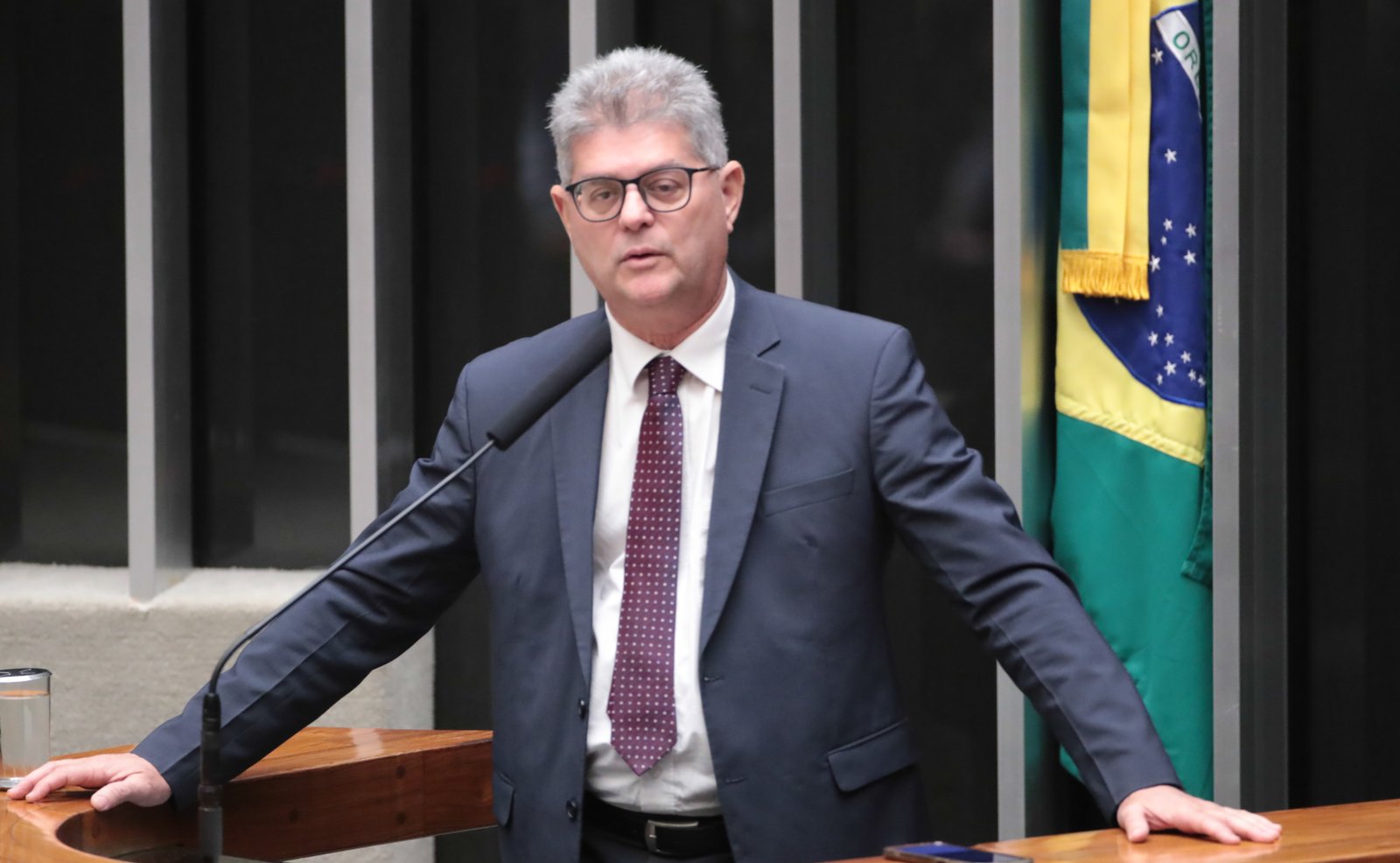 Homenagem aos 30 anos da Lei da Propriedade Industrial. Presidente do Instituto Nacional da Propriedade Industrial, Julio César Castelo Branco Reis Moreira. Plenário - Sessão Solene
