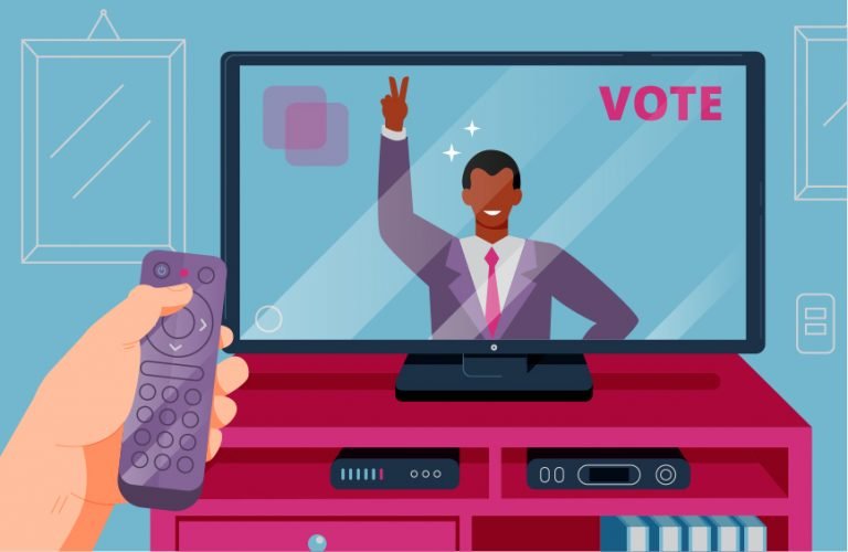 ilustração propaganda eleitoral